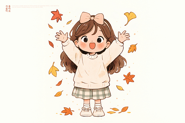 PSD 손 옷 행복 감정 교복 어린이 신발 단풍 일러스트 발 자연 놀이 표정 웃음 풍경 소녀 귀여움 가을 머리띠 교외 국내일러스트 계절 여자 컨셉 잎 장신구 사람 신체부위 생태계 파일형식