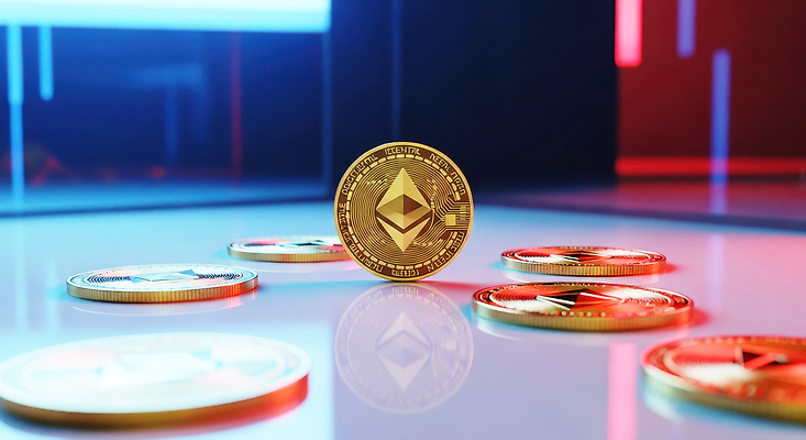 JPG 편집이미지 조명 기술 금융 경제 동전 거래 중앙 투자 혁명 가상화폐 블록체인 이더리움 편집실사 스테이블코인 AI포토 AI콘텐츠 컨셉 돈 비즈니스 CG 파일형식 4차산업