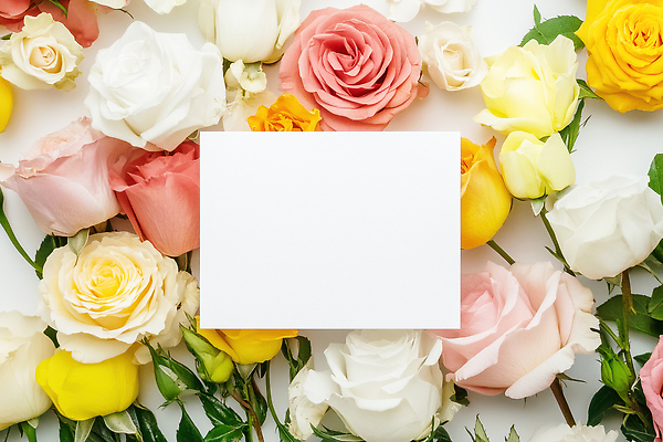 JPG 편집이미지 꽃 화초 컬러 꽃다발 백그라운드 자연 장식 장미 메시지 우아함 화사함 조화 뷰티풀 생화 편집실사 AI포토 AI콘텐츠 카드프레임 식물 컨셉 프레임 CG 생태계 파일형식