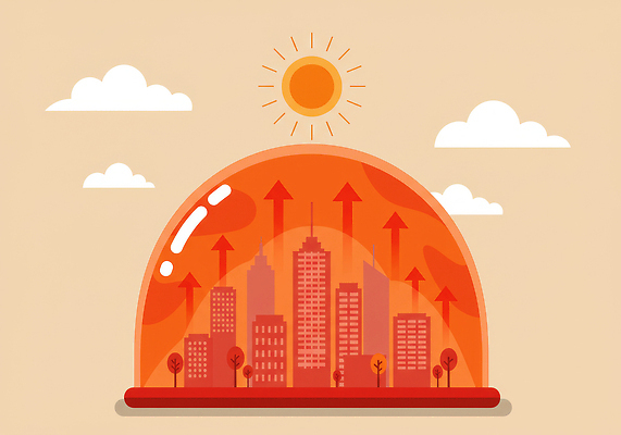JPG 나무 구름 지구 일러스트 날씨 건물 도시풍경 태양 환경 에너지 대기 도시 뜨거움 발전 변화 생태계 기온상승 국내일러스트 AI일러스트 AI콘텐츠 자연요소 식물 건축물 컨셉 풍경 기온 파일형식