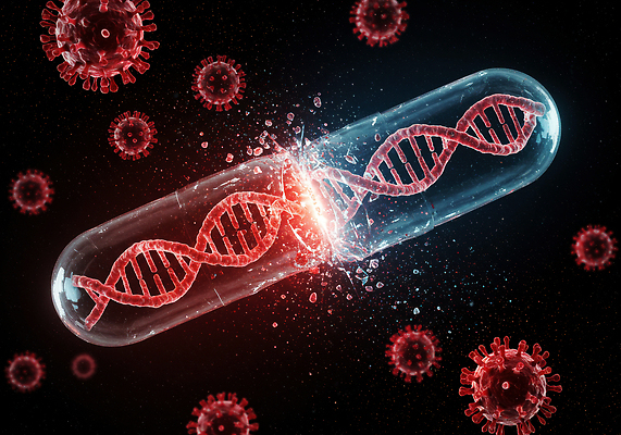 JPG 편집이미지 과학 생명 실험 자료 구출 바이러스 DNA 생물학 미생물 복제 제어 코로나바이러스 이미지편집 AI컴퓨터그래픽 AI콘텐츠 교육 생물 도움 생명공학 파일형식