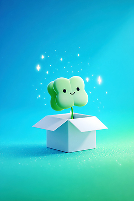 JPG 식물 편집이미지 캐릭터 행복 상징 백그라운드 아이디어 웃음 장식 상자 3D 귀여움 등장 밝은색 창의력 편집3D AI컴퓨터그래픽 AI콘텐츠 감정 컨셉 표정 디지털합성 파일형식