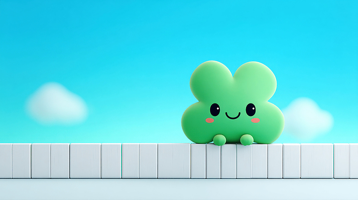 JPG 구름 편집이미지 캐릭터 디자인 탁자 하늘 표정 장식 초록색 3D 귀여움 그리기 즐거움 그림 상상력 편집3D AI컴퓨터그래픽 AI콘텐츠 자연요소 감정 컬러 가구 컨셉 모션 디지털합성 파일형식