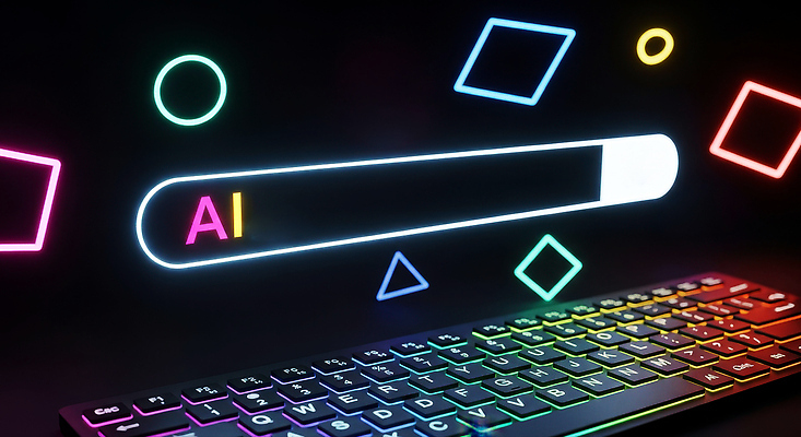 JPG 편집이미지 디자인 컬러 기술 형상 그래픽 반짝임 컴퓨터 디지털 키보드 검색 조화 혁명 사용자 AI_인공지능 이미지편집 AI컴퓨터그래픽 AI콘텐츠 컨셉 모션 전자제품 파일형식