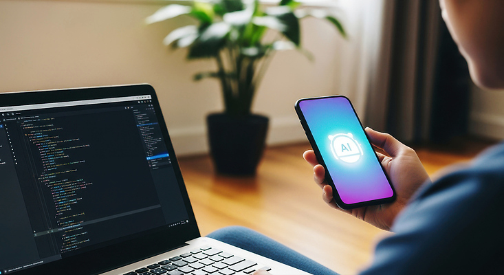JPG 편집이미지 아이디어 기술 실내 노트북 스마트폰 디지털 코드 어플리케이션 집중 개발 창의성 프로그래밍 의료성형뷰티 AI_인공지능 편집실사 AI인물포토 AI콘텐츠 컨셉 내부 전자제품 핸드폰 스마트기기 작업 CG 파일형식 AI포토