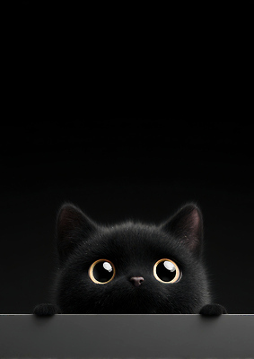 JPG 동물 편집이미지 모션 반려동물 귀여움 고양이 공간 관찰 호기심 이미지편집 편집실사 AI컴퓨터그래픽 AI콘텐츠 감정 컨셉 포유류 CG 파일형식