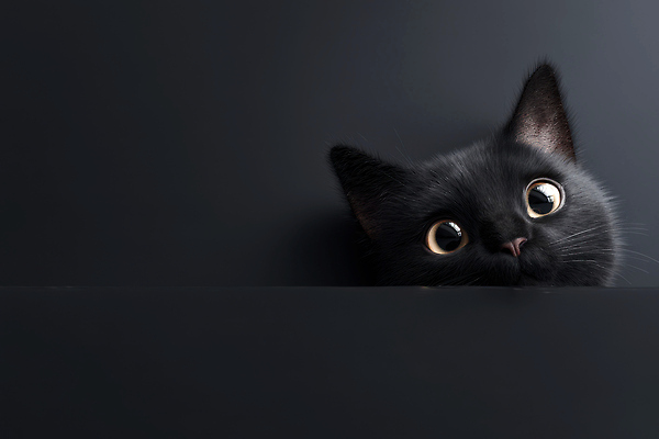 JPG 동물 편집이미지 얼굴 생명 반려동물 귀여움 고양이 눈 관찰 호기심 장면 이미지편집 편집실사 AI컴퓨터그래픽 AI콘텐츠 자연요소 감정 컨셉 포유류 모션 날씨 신체부위 CG 파일형식