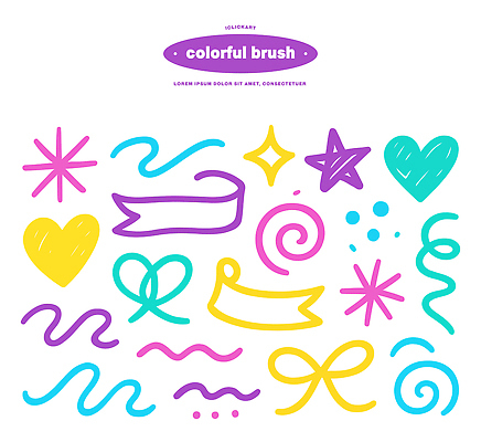 디자인 예술 선 컬러 패턴 일러스트 추상 그래픽 표현 붓 심볼 모던 조형 뷰티풀 창의력 창작 국내일러스트 AI파일 무늬 파일형식 벡터