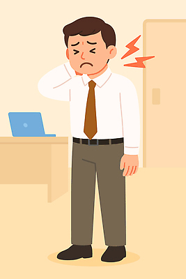 남자 감정 일러스트 넥타이 스트레스 직장 표정 건강 피곤 관리 일상 컴퓨터 사무실 환경 고통 작업 두통 긴장 거북목증후군 국내일러스트 AI파일 잡화 컨셉 회사 비즈니스 사람 라이프 전자제품 질병 파일형식 벡터