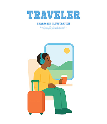 캐릭터 여유 커피 여행 백그라운드 이동 일러스트 자연 휴식 버스 실내 풍경 일상 여행객 감상 기차 짐 승차 편안함 국내일러스트 일러캐릭터 AI파일 감정 음료 육상교통 컨셉 모션 대중교통 사람 내부 라이프 감각 생태계 파일형식 벡터