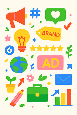 디자인 일러스트 커뮤니케이션 아이디어 그래픽 세계 유행 성장 방향 알림 심볼 투자 전략 평가 소통 마케팅 색감 창의성 국내일러스트 AI파일 컨셉 비즈니스 파일형식 벡터