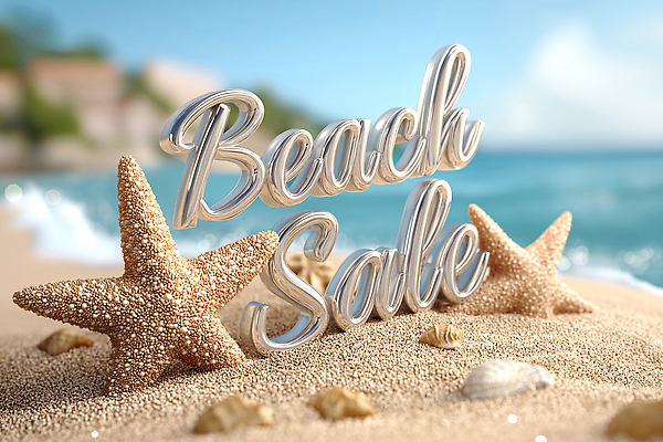 JPG 편집이미지 별 모래 바다 여행 자연 하늘 풍경 해변 여름 조형물 3D 세일 알림 즐거움 편집3D AI컴퓨터그래픽 AI콘텐츠 자연요소 계절 감정 미술 디지털합성 생태계 파일형식