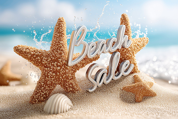 JPG 편집이미지 바다 여행 가족 자연 불가사리 해변 여름 친구 모래사장 햇빛 3D 세일 편집3D AI컴퓨터그래픽 AI콘텐츠 계절 관계 극피동물 태양 디지털합성 생태계 파일형식