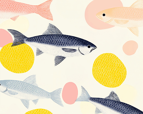 JPG 디자인 예술 바다 컬러 백그라운드 패턴 일러스트 자연 색연필 수채화 따뜻함 어류 그래픽 알 수조 수족관 생동감 디지털아트 아기자기 국내일러스트 AI일러스트 AI콘텐츠 컨셉 무늬 학용품 수중동물 생태계 파일형식