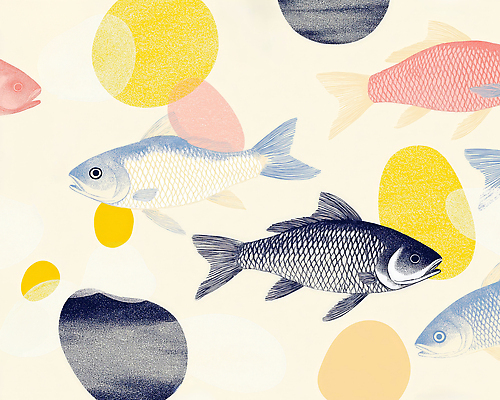 JPG 모양 동물 디자인 예술 컬러 패턴 일러스트 자연 어류 수중동물 자유 수조 그림 마감 국내일러스트 AI일러스트 AI콘텐츠 컨셉 무늬 생태계 파일형식