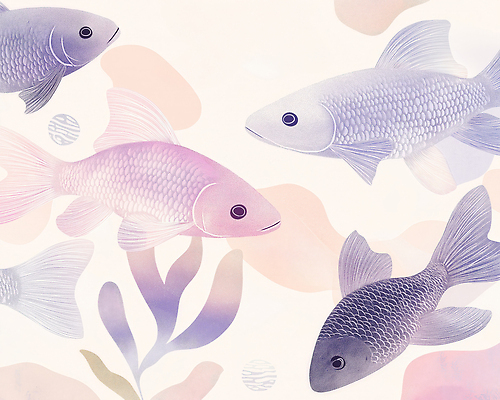 JPG 동물 디자인 바다 컬러 패턴 일러스트 자연 생명 어류 장식 물 환경 수중 수영 수중동물 수조 해산물 그림 뷰티풀 국내일러스트 AI일러스트 AI콘텐츠 자연요소 무늬 수상스포츠 생태계 파일형식