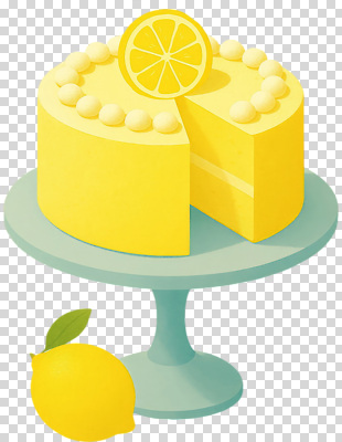 편집이미지 조각 과일 탁자 디저트 장식 여름 노란색 케이크 신선 생일 달콤 레몬 크림 부드러움 PNG 계절 기념일 음식 컬러 가구 감각 맛 파일형식