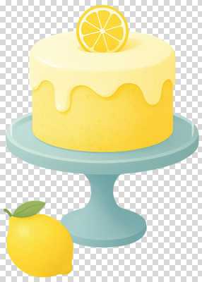 편집이미지 과일 디저트 요리 파란색 노란색 케이크 스탠드 신선 레몬 크림 제빵 PNG 음식 컬러 조명 제과제빵 파일형식
