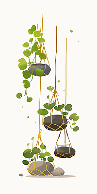 JPG 식물 디자인 화분 화초 일러스트 자연 생명 주택 실내 매달리기 풍경 장식 초록색 인테리어 환경 공간 편안함 모던 자재 조화 국내일러스트 AI일러스트 AI콘텐츠 컬러 모션 내부 건물 감각 생태계 파일형식