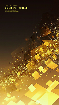 PSD 디자인 예술 백그라운드 패턴 일러스트 추상 그래픽 빛 디지털 금색 화려 고급 입자 질감 정사각형 조화 창의성 효과 흩어짐 국내일러스트 도형 컬러 컨셉 무늬 파일형식
