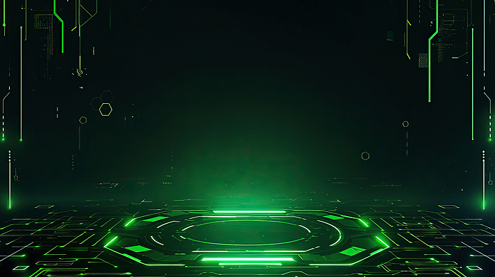 JPG 편집이미지 디자인 백그라운드 패턴 추상 미래 기술 그래픽 초록색 빛 컴퓨터 디지털 자료 원형 사이버 전자 기하학 인터페이스 이미지편집 AI컴퓨터그래픽 AI콘텐츠 도형 컬러 컨셉 무늬 전자제품 파일형식
