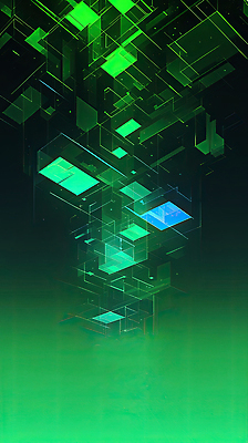 JPG 모양 편집이미지 디자인 예술 컬러 백그라운드 패턴 모션 추상 미래 기술 그래픽 초록색 파란색 구출 격자 조화 깊이 창의성 디지털아트 이미지편집 AI컴퓨터그래픽 AI콘텐츠 컨셉 무늬 도움 파일형식