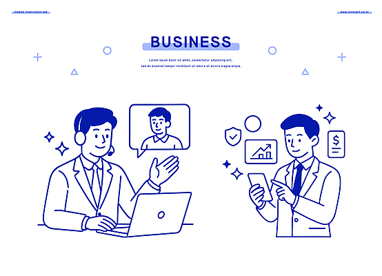 일러스트 비즈니스 회의 커뮤니케이션 기술 대화 그래픽 스마트폰 사무실 헤드셋 자료 정보 전문직 프레젠테이션 분석 계약 이미지 채팅 화상통화 국내일러스트 AI파일 직업 음향기기 컨셉 말하기 핸드폰 스마트기기 헤드폰 통화 파일형식 벡터