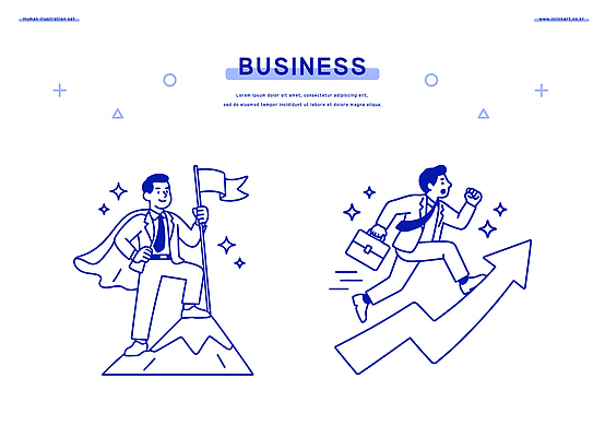 산업 일러스트 비즈니스 성공 그래프 협력 도전 목표 결과 투자 상승 열정 전략 수행 혁명 경영 리더쉽 멘토링 국내일러스트 AI파일 교육 감정 컨셉 파일형식 벡터