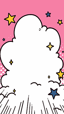 구름 디자인 감정 별 분홍색 백그라운드 일러스트 그래픽 꿈 화려 즐거움 그림 장면 화사함 소원 드로잉 조화 상상력 창의성 국내일러스트 AI파일 자연요소 컬러 컨셉 미술 파일형식 벡터