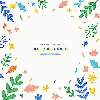 PSD 식물 손글씨 디자인 꽃 컬러 백그라운드 패턴 일러스트 도안 자연 미술 그래픽 장식 흰색 상쾌 그림 소재 창의력 아기자기 국내일러스트 감정 컨셉 무늬 문화예술 생태계 파일형식