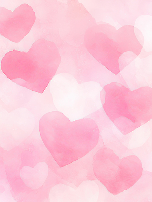 JPG 디자인 커플 행복 감정 예술 분홍색 백그라운드 패턴 일러스트 사랑 장식 로맨틱 하트 분위기 그림 장면 부드러움 창의성 스타일 국내일러스트 AI일러스트 AI콘텐츠 모양 컬러 컨셉 무늬 관계 감각 파일형식