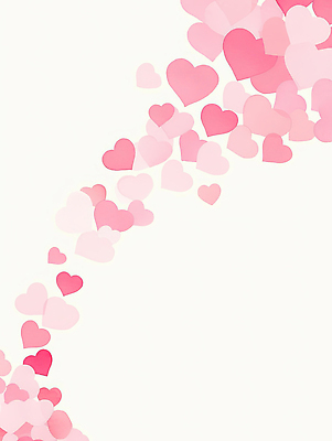 JPG 디자인 커플 감정 예술 분홍색 백그라운드 일러스트 따뜻함 사랑 장식 파티 축제 기쁨 로맨틱 흐름 하트 심장 표현 드로잉 창작 국내일러스트 AI일러스트 AI콘텐츠 모양 컬러 컨셉 관계 미술 이벤트 장기_의학 파일형식