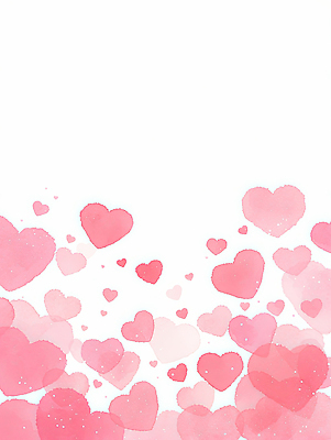 JPG 디자인 행복 감정 예술 분홍색 컬러 백그라운드 일러스트 따뜻함 사랑 장식 축제 로맨틱 하트 분위기 소중 감성 조화 소통 뷰티풀 창의성 국내일러스트 AI일러스트 AI콘텐츠 모양 컨셉 파일형식