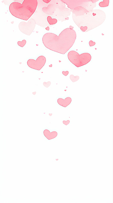 JPG 디자인 감정 예술 분홍색 백그라운드 일러스트 사랑 그래픽 빛 물감 로맨틱 하트 표현 분위기 떨어짐 편안함 장면 국내일러스트 AI일러스트 AI콘텐츠 모양 컬러 컨셉 미술도구 감각 파일형식