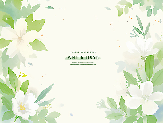 PSD 디자인 꽃잎 꽃 백그라운드 잎 일러스트 자연 장식 초록색 흰색 신선 우아함 그림 부드러움 조화 뷰티풀 국내일러스트 식물 컬러 컨셉 감각 생태계 파일형식