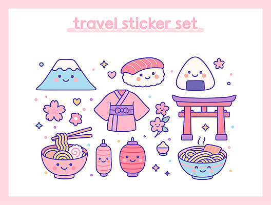 전통 디자인 옷 꽃 행복 문화 음식 여행 스티커 일러스트 디저트 요리 일본 온천 초밥 후지산 아기자기 국내일러스트 AI파일 식물 감정 아시아 컨셉 산 스파 세계문화유산 일본음식 파일형식 벡터