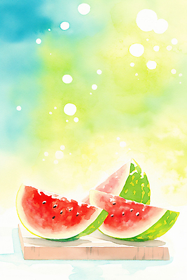 JPG 컬러 조각 백그라운드 과일 일러스트 자연 디저트 수박 건강 여름 바캉스 신선 수분 나무판자 그라데이션 과일조각 홈파티 국내일러스트 AI일러스트 AI콘텐츠 계절 음식 휴가 목재 파티 생태계 파일형식