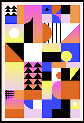 모양 도형 디자인 예술 컬러 패턴 일러스트 감상 표현 감각 작품 기하학 조화 비율 대칭 색감 창의성 국내일러스트 AI파일 무늬 미술 파일형식 벡터