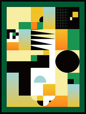 모양 디자인 컬러 패턴 일러스트 그래픽 인테리어 모던 작품 예술가 기하학 조화 벽장식 국내일러스트 AI파일 무늬 미술 장식 파일형식 벡터