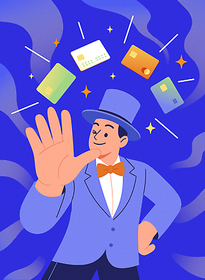 손 디자인 상징 백그라운드 일러스트 나비넥타이 기술 그래픽 금융 파란색 마술사 신용카드 상품 결제 마법 혁명 창의성 국내일러스트 AI파일 컬러 컨셉 넥타이 신체부위 경제 마술 파일형식 벡터