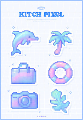 아이콘 디자인 바다 여행 가방 그래픽 야자수 카메라 돌고래 문어 테마 디지털아트 픽셀 픽셀아이콘 구명부환 2D아이콘 AI파일 나무 잡화 포유류 연체동물 전자제품 수중동물 안전장비 튜브 파일형식 벡터