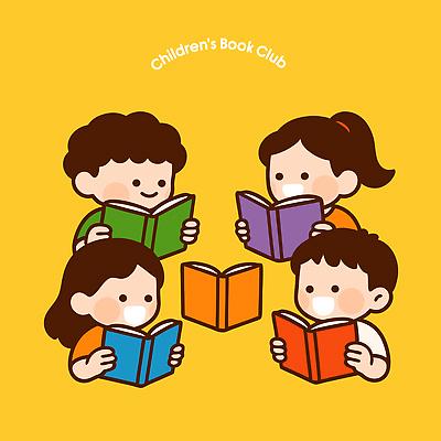 교육 행복 문화 어린이 컬러 일러스트 모션 놀이 커뮤니케이션 협력 이야기 책 친구 독서 모임 성장 즐거움 클럽 소통 상상력 국내일러스트 AI파일 감정 컨셉 관계 사람 파일형식 벡터