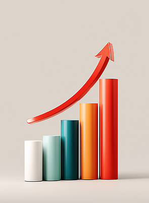 JPG 편집이미지 화살표 컬러 비즈니스 통계 성공 그래프 숫자 유행 3D 자료 성장 기둥 발전 분석 편집3D AI컴퓨터그래픽 AI콘텐츠 문자 건축 컨셉 디지털합성 파일형식