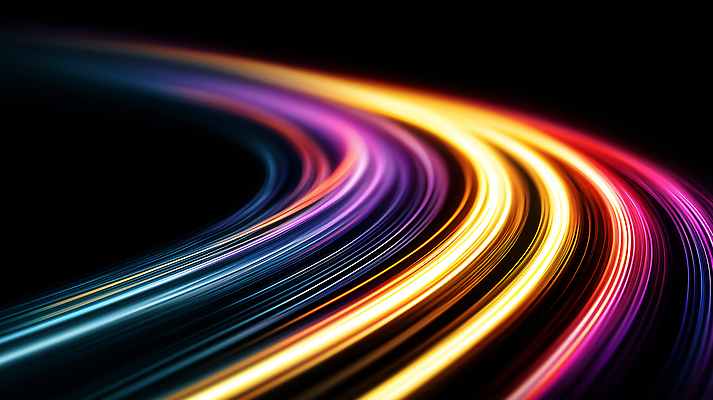 JPG 편집이미지 디자인 예술 선 컬러 백그라운드 곡선 조명 빛 어둠 매력적 흐름 신비 뷰티풀 편집실사 AI컴퓨터그래픽 컨셉 CG 파일형식 AI콘텐츠