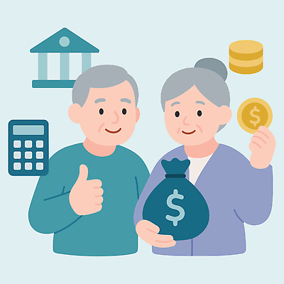 행복 일러스트 가족 미래 관리 대화 사랑 안전 금융 노후 믿음 노부부 재산 은퇴 재테크 은행 투자 통화 계좌 연금 재정 국내일러스트 AI파일 부부 감정 컨셉 비즈니스 관계 모션 말하기 경제 파일형식 벡터