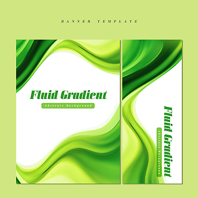 PSD 템플릿 디자인 배너 백그라운드 추상 초록색 디지털 흐름 알림 모던 마케팅 그라디언트 이미지템플릿 컬러 컨셉 무늬 파일형식