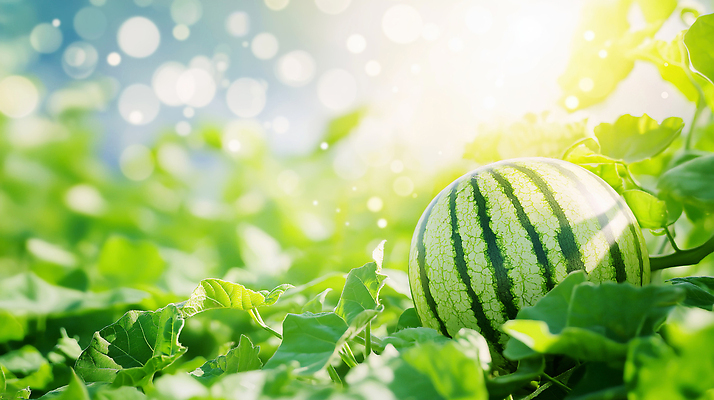 JPG 식물 편집이미지 여유 농업 채소 자연 수박 풍경 여름 햇빛 농장 성장 신선 생동감 편집실사 AI포토 AI콘텐츠 계절 감정 산업 과일 태양 CG 생태계 파일형식