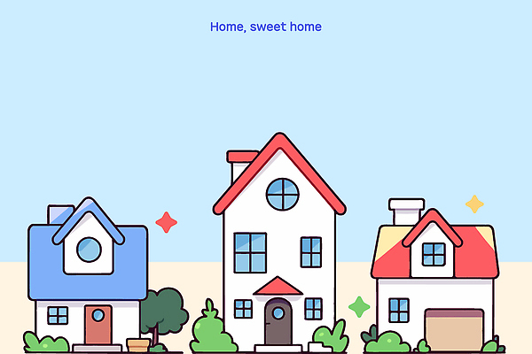 식물 디자인 건축 감정 컬러 백그라운드 일러스트 가족 거리 주택 따뜻함 생활 환경 공간 분위기 시설 그림 작품 일렬 커뮤니티 국내일러스트 AI파일 컨셉 관계 미술 건물 파일형식 벡터