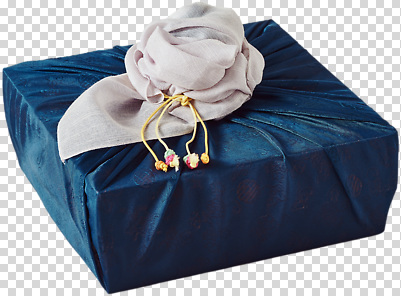 편집이미지 전통 디자인 명절 문화 포장 한국 선물 이벤트 장식 파란색 상자 회색 한지 PNG 특별함 기념일 아시아 종이 컬러 컨셉 파일형식