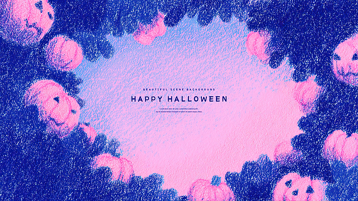 PSD 계절 기념일 컬러 하늘색 백그라운드 일러스트 호박 장식 보라색 축제 어둠 가을 분위기 신비 공예 즐거움 캐러멜 국내일러스트 감정 컨셉 채소 디저트 이벤트 취미 파란색 파일형식